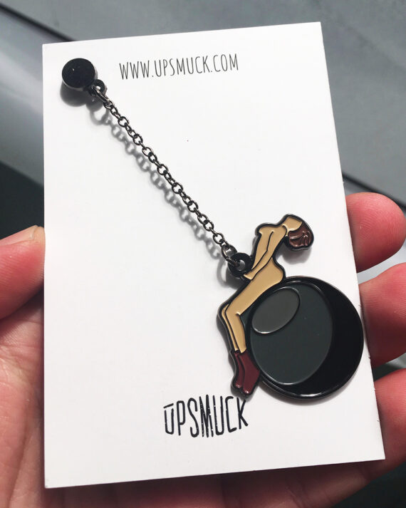 Miley Cyrus Wrecking Ball Pin