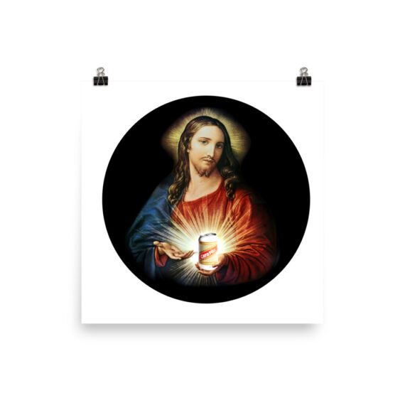 Jesus Loves Cara Poster
