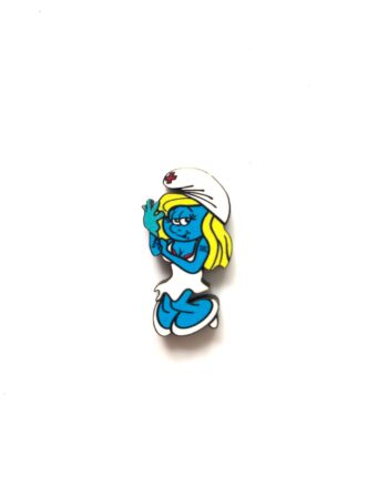 Enema Smurf Pin