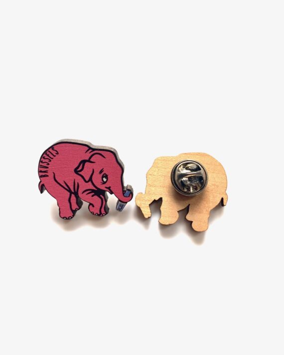Drunk Delirium Elephant Wooden Pin