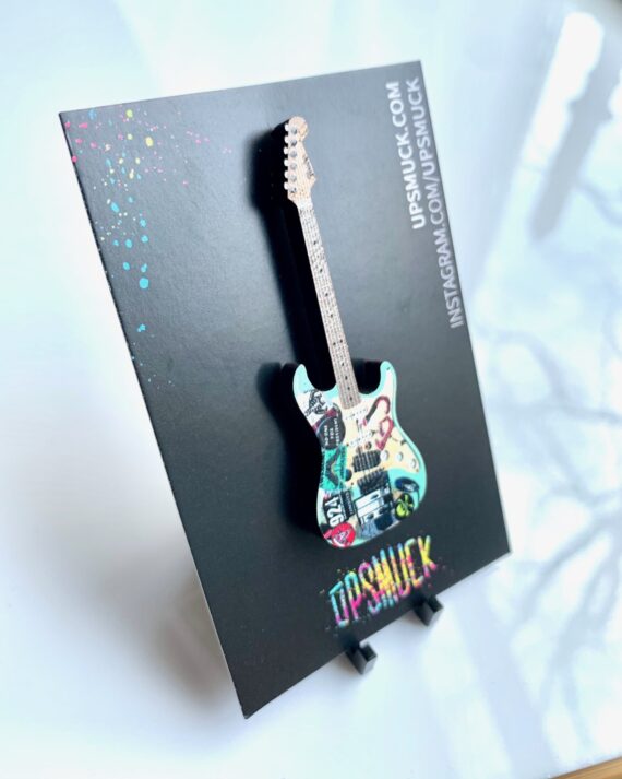 Billie Joe "Blue" Guitar Pin
