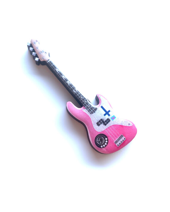 MH Pink Finland Guitar Pin