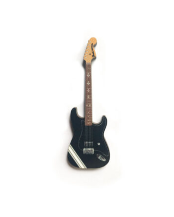 Strat - Black Guitar Pin