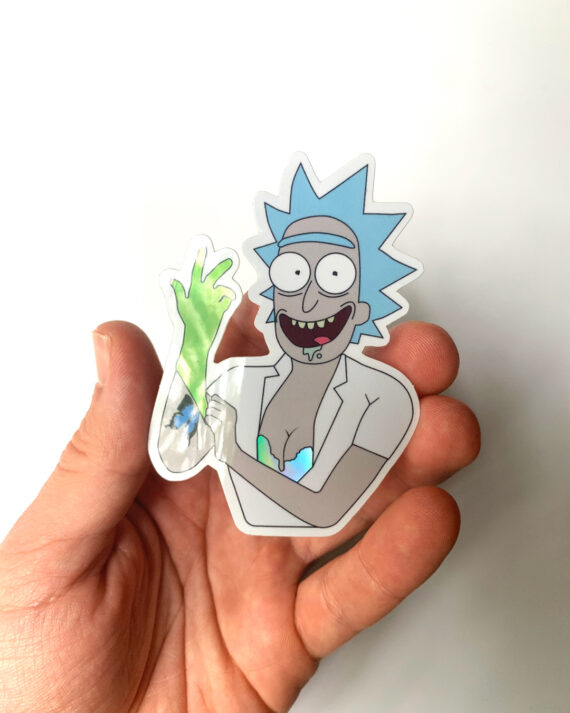 Rick & Morty Enema Nurse Sticker