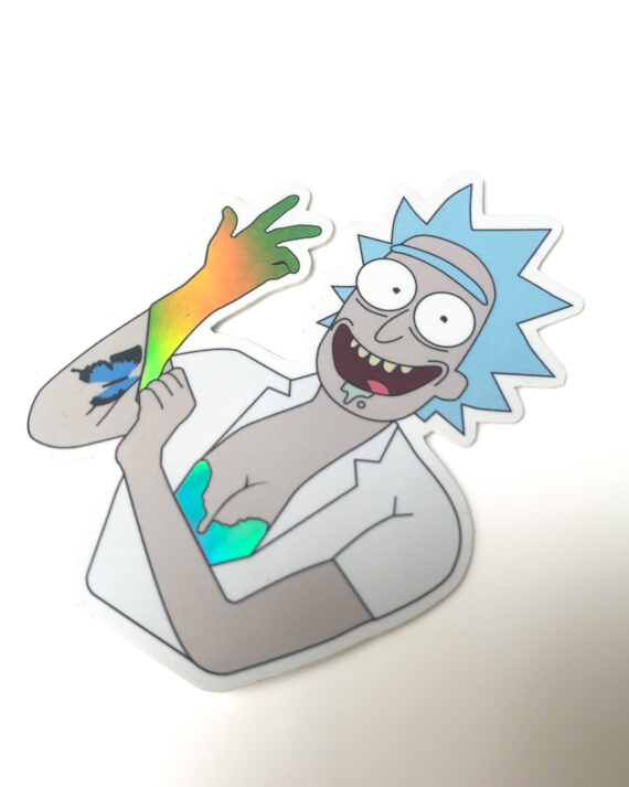 Rick & Morty Enema Nurse Sticker