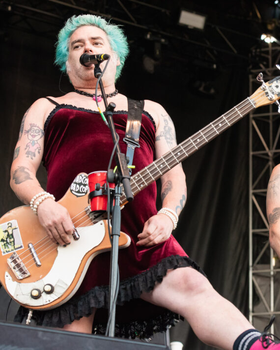 Fat Mike Bass Guitar Pin