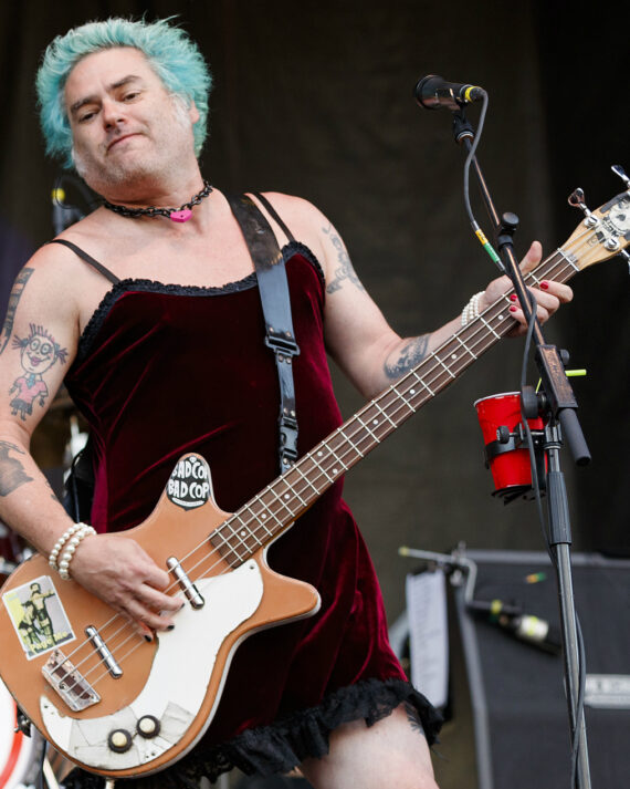 Fat Mike Bass Guitar Pin