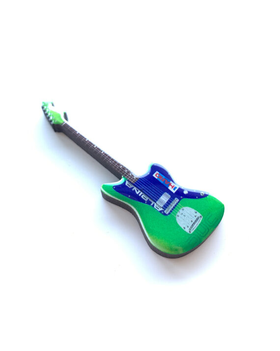 MS Green - Guitar Pin