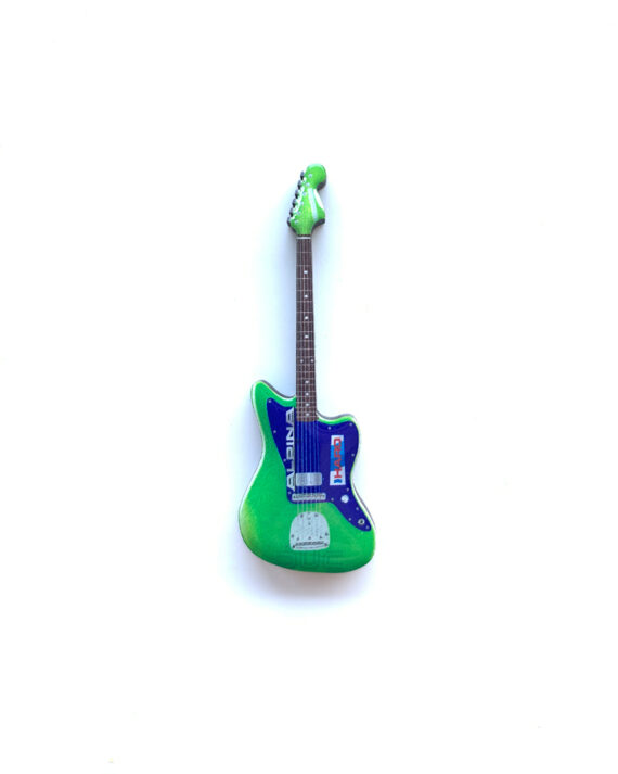 MS Green - Guitar Pin