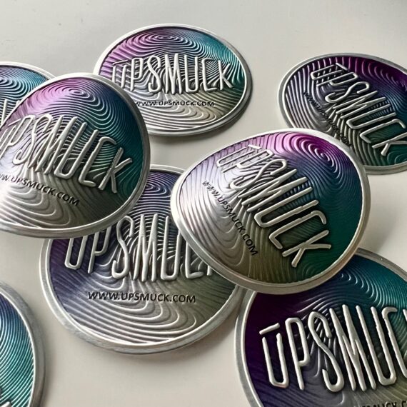Flexible Metal Badge