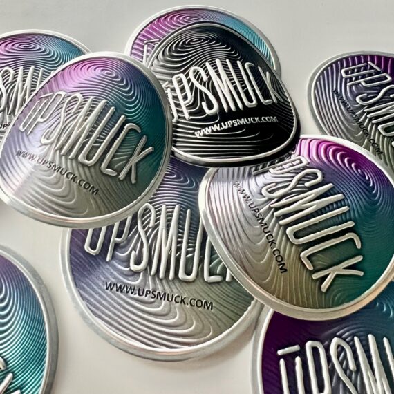 Flexible Metal Badge