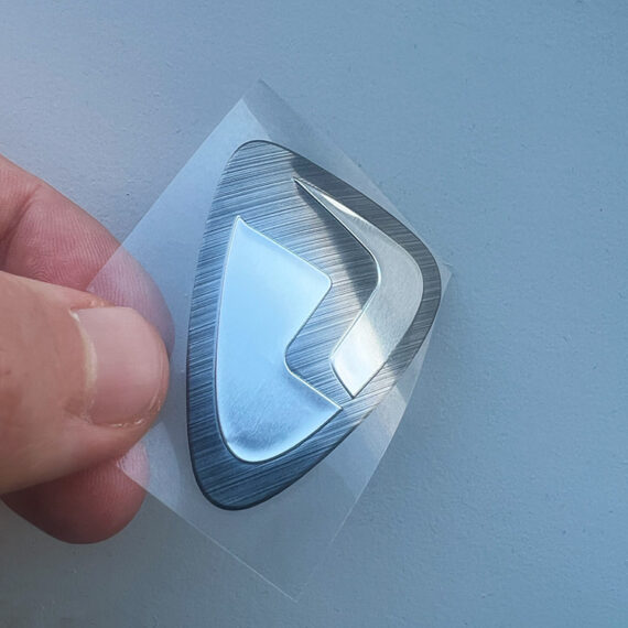 Flexible Metal Badge