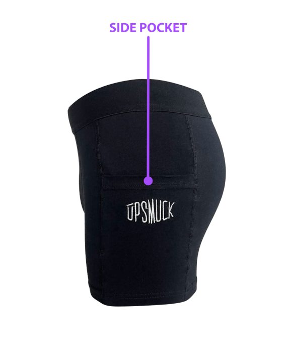 Black SidePocket - Boxer Brief