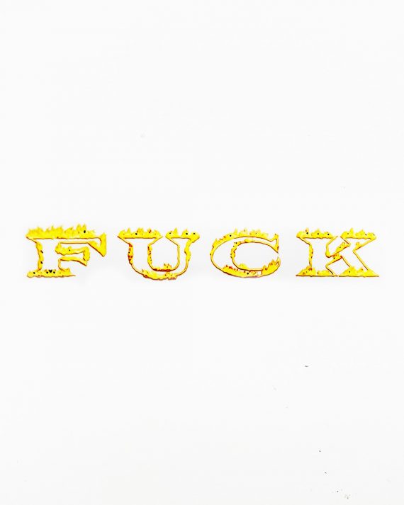 Fire F*CK Sticker